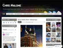 Tablet Screenshot of chris-malone.com